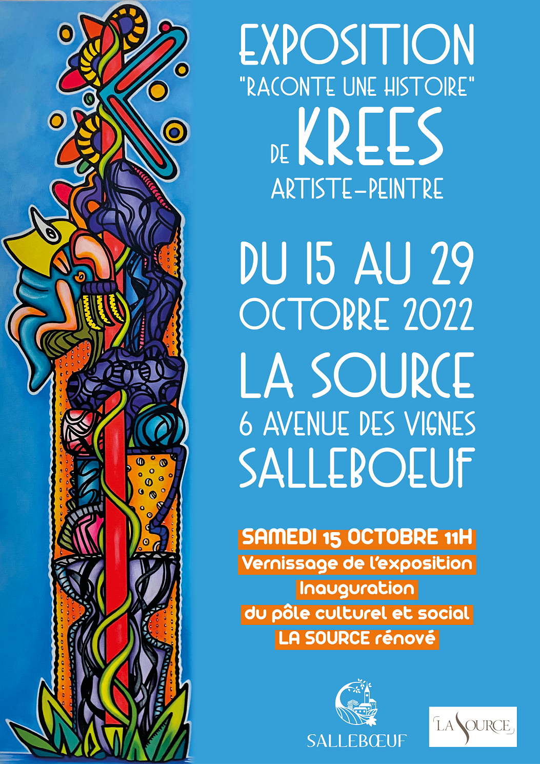 Affiche expo KREES 1